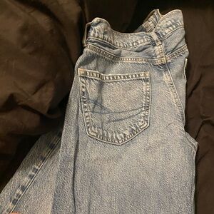 American Eagle Outfitters Light Blue Straight Leg Jeans